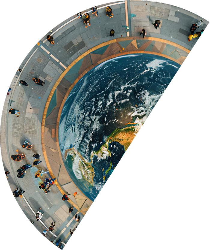 Left Half Circle